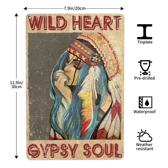 Gypsy Soul Sign - Picture 2 of 3